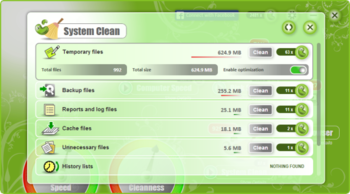PC Bean & Clean screenshot
