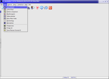 PC-Biorhythm screenshot 3