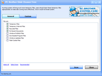 PC Brother Disk Cleaner Free screenshot