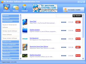PC Brother Software Administration Free screenshot