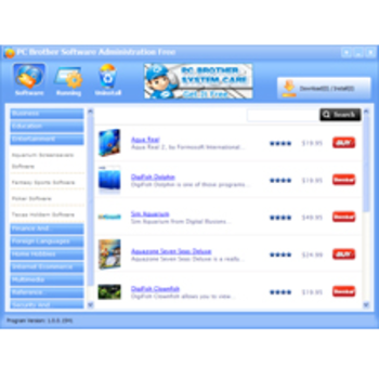 PC Brother Software Administration screenshot 2