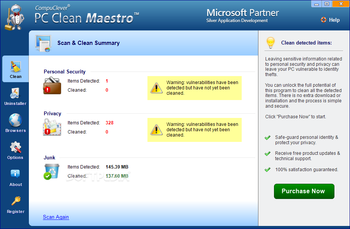 PC Clean Maestro screenshot 3