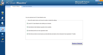 PC Clean Maestro screenshot