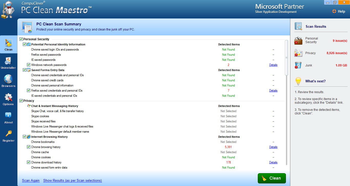 PC Clean Maestro screenshot 5