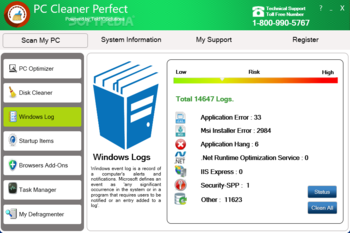 PC Cleaner Perfect screenshot 3