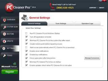 PC Cleaner Pro 2014 screenshot 3