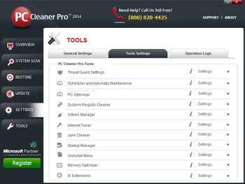 PC Cleaner Pro 2014 screenshot 4