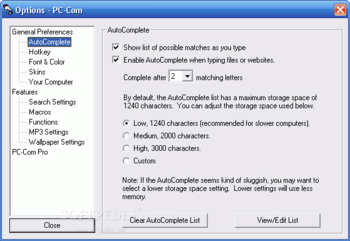 PC-Com Basic screenshot 3