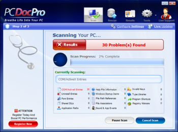 PC Doc Pro (formerly PC Doctor Pro) screenshot 2