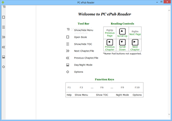 PC ePub Reader screenshot