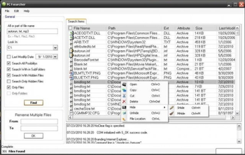 PC FSearcher screenshot