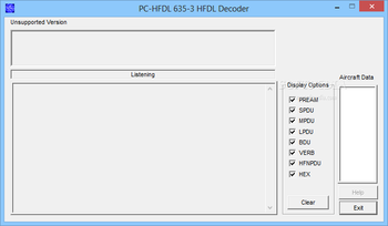 PC-HFDL 635-3 HFDL Decoder (formerly PC-HFDL) screenshot