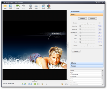 PC Image Editor screenshot 2