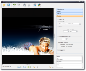 PC Image Editor screenshot 4