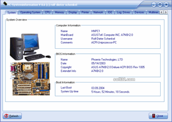 PC-INFO32 screenshot 2