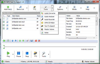 PC MP3 Text To Speech screenshot 2
