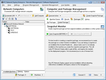 PC Network Deploy Enterprise screenshot