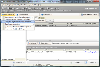 PC Network License Scanner screenshot 2