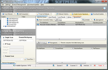 PC Network Spyware Destroyer screenshot