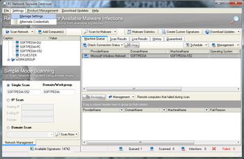 PC Network Spyware Destroyer screenshot 4