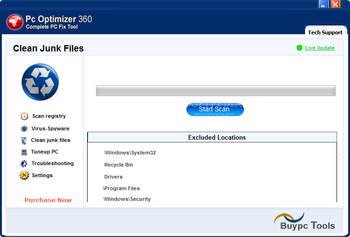 PC Optimizer 360 screenshot 2