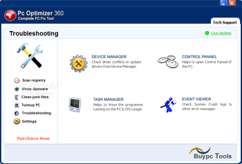 PC Optimizer 360 screenshot 4