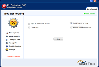 PC Optimizer 360 screenshot 5