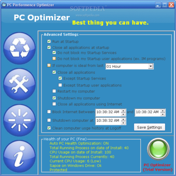 PC Performance Optimizer screenshot 2