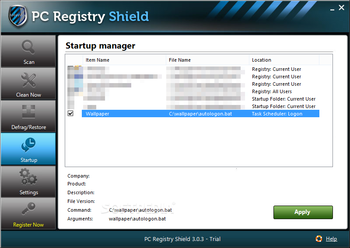PC Registry Shield screenshot 5