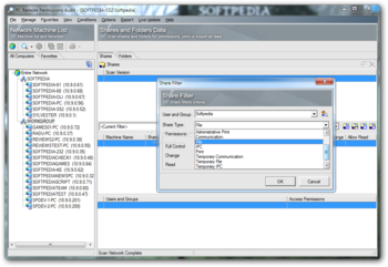 PC Remote Permissions Audit screenshot