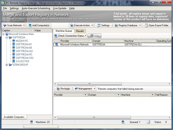 PC Remote Registry Merge screenshot