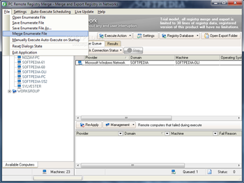 PC Remote Registry Merge screenshot 4