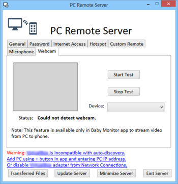 PC Remote Server screenshot 5