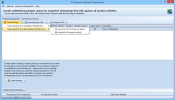 PC Remote Software Deployment screenshot 4