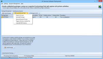 PC Remote Software Deployment screenshot 5