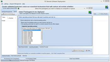 PC Remote Software Deployment screenshot 8