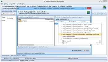 PC Remote Software Deployment screenshot 9