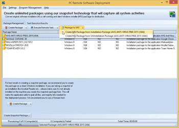 PC Remote Software Deployment screenshot 4