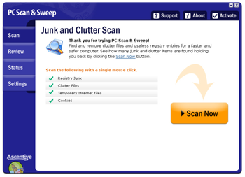PC Scan & Sweep screenshot