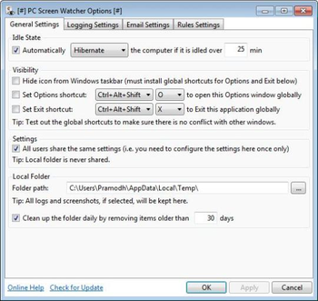 PC Screen Watcher screenshot