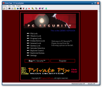 PC Security screenshot