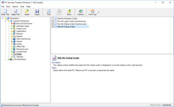 PC Security Tweaker screenshot 13