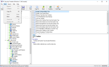 PC Security Tweaker screenshot 17