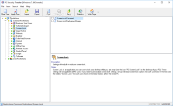 PC Security Tweaker screenshot 4