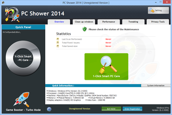 PC Shower screenshot