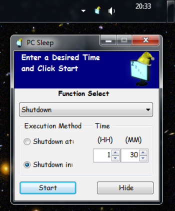 PC Sleep screenshot