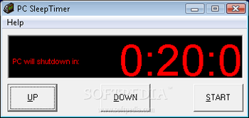 PC SleepTimer screenshot