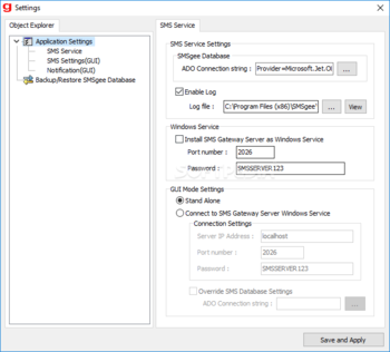 PC SMS Gateway Server screenshot 5