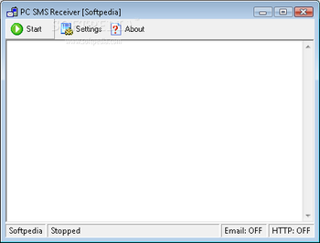 PC SMS Receiver screenshot
