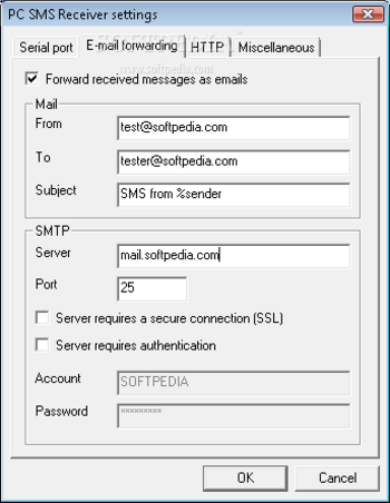 PC SMS Receiver screenshot 3